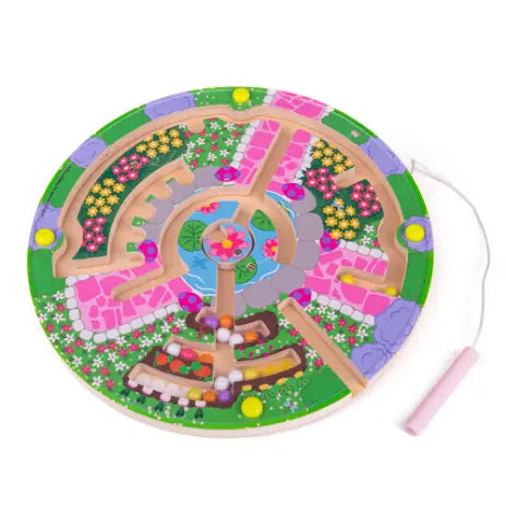 Magnetic Flower Garden Maze Puzzle | The Dyslexia Shop