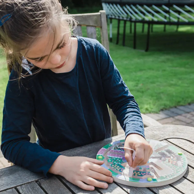 Magnetic Flower Garden Maze Puzzle | The Dyslexia Shop