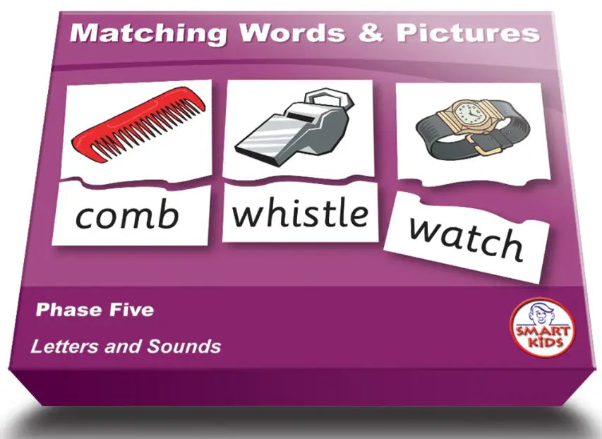 Matching Words & Pictures Phase Five | The Dyslexia Shop