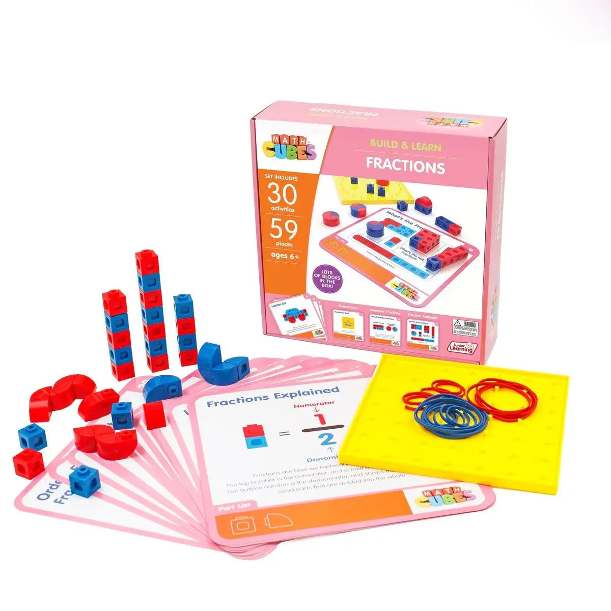 Mathcubes - Fractions | The Dyslexia Shop