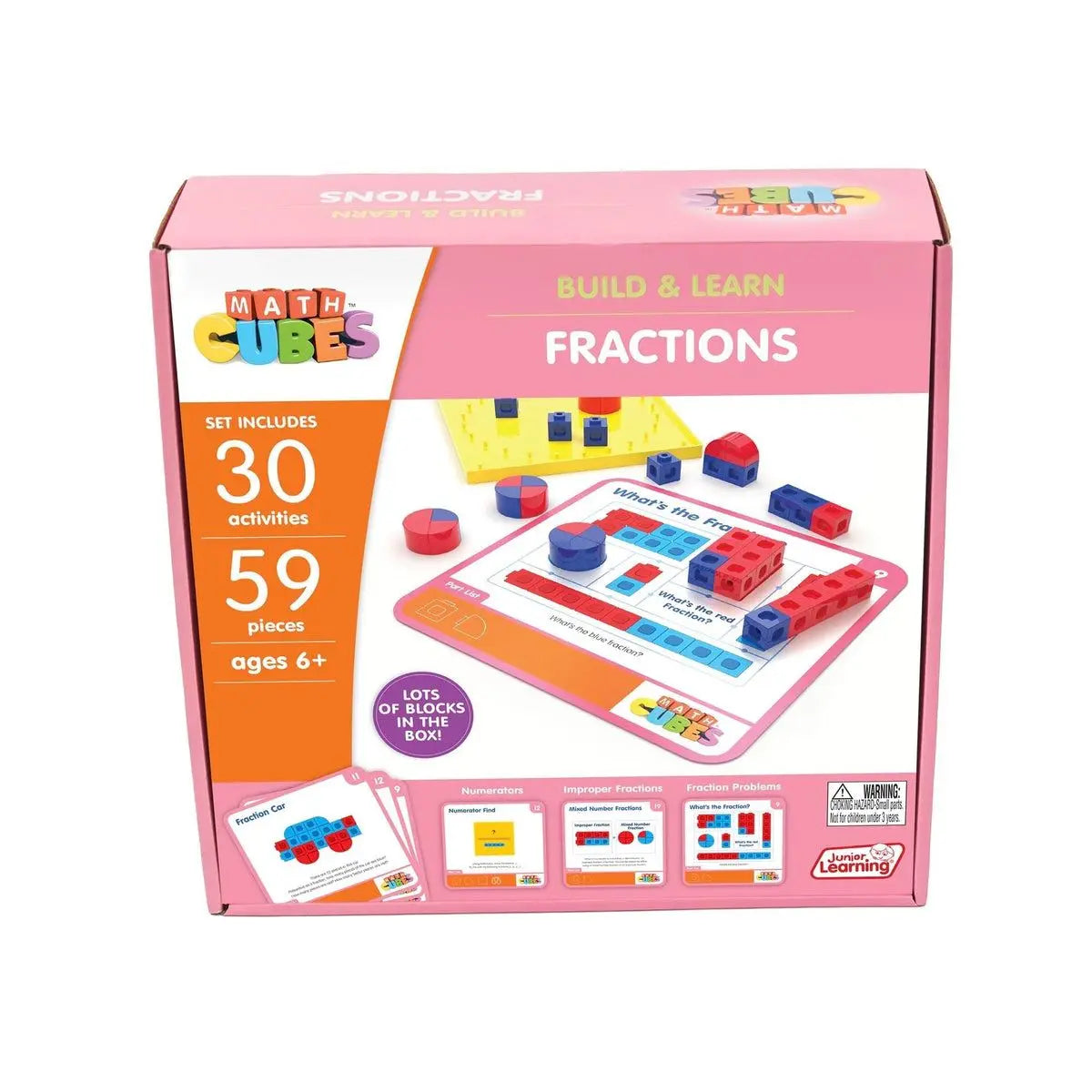 Mathcubes - Fractions | The Dyslexia Shop