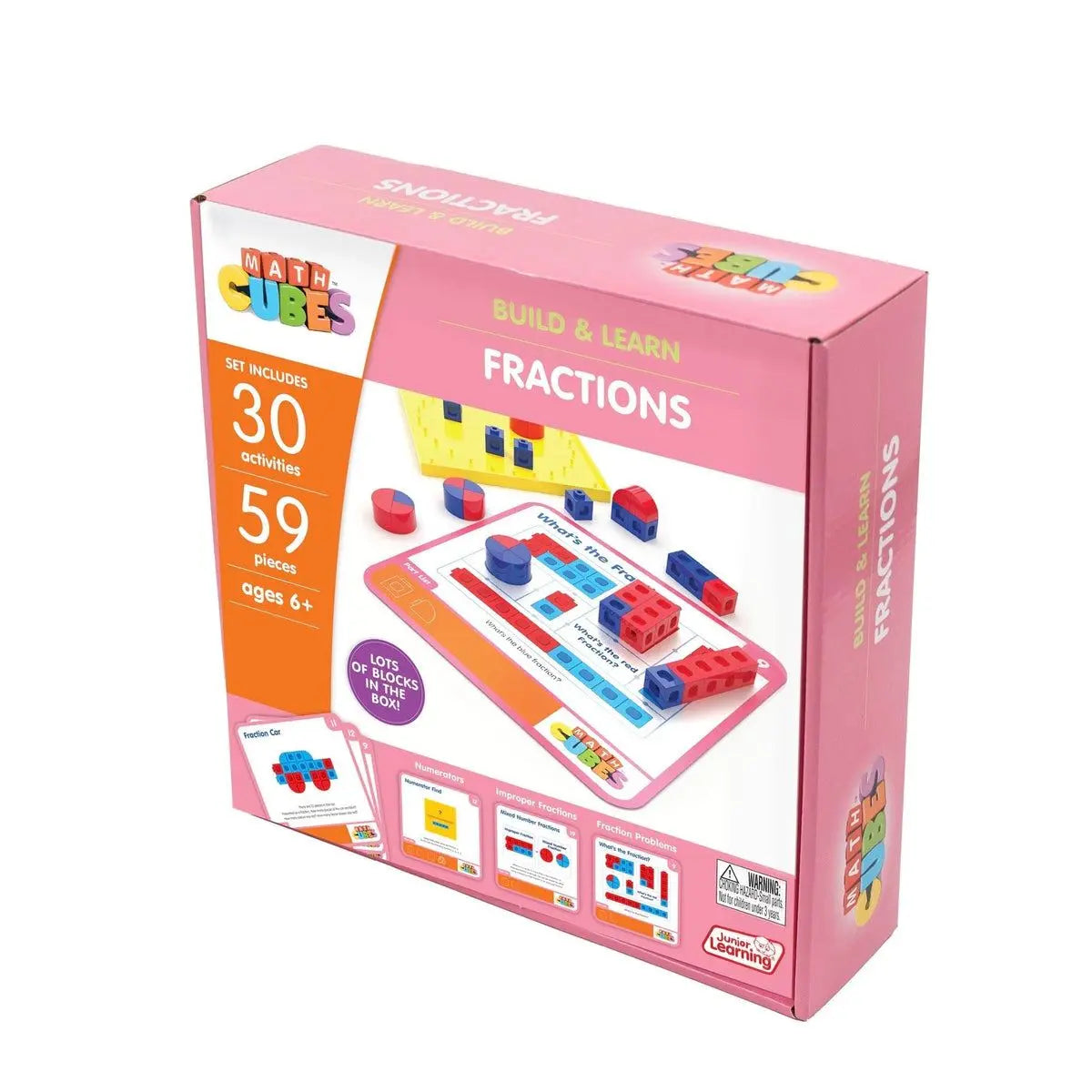 Mathcubes - Fractions | The Dyslexia Shop