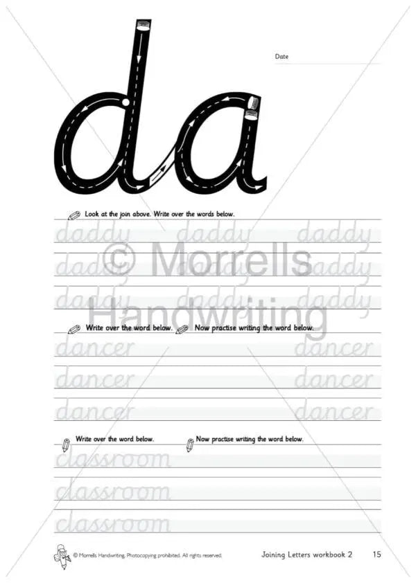 Morrells Joining Letters 2 Words | The Dyslexia Shop