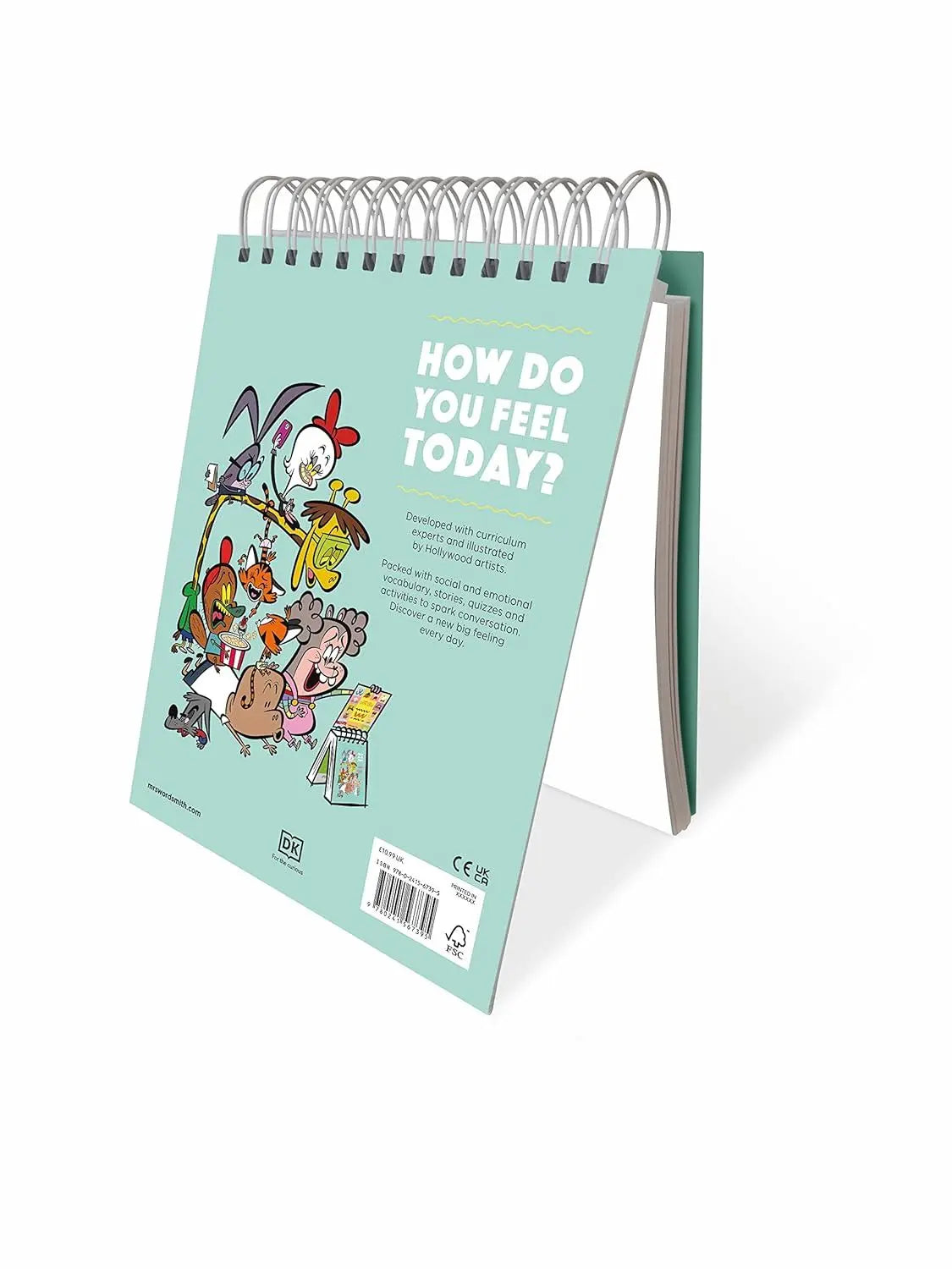 Mrs Wordsmith The Book of Big Feelings Ages 4–7 (Early Years & Key Stage 1) : Hundreds of Words to Help You Express How You Feel | The Dyslexia Shop