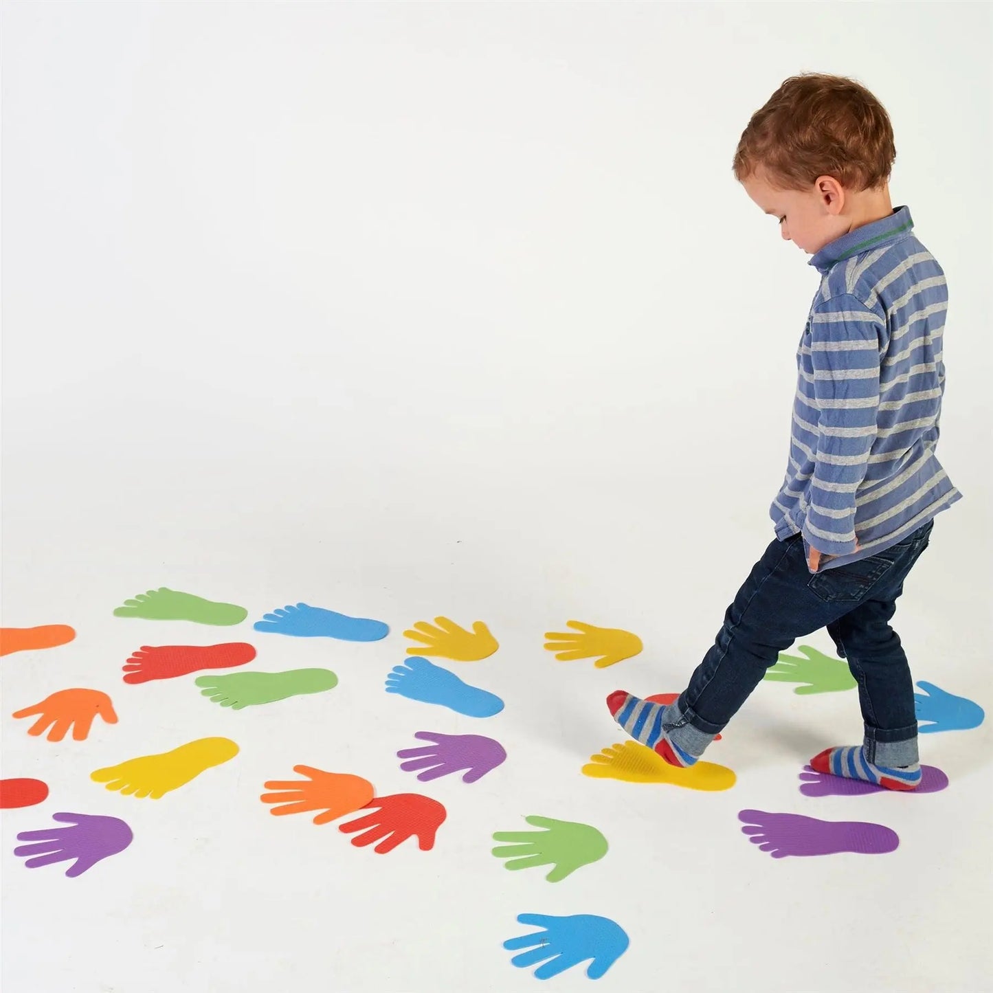 New Foot Marks -6 Pairs | The Dyslexia Shop
