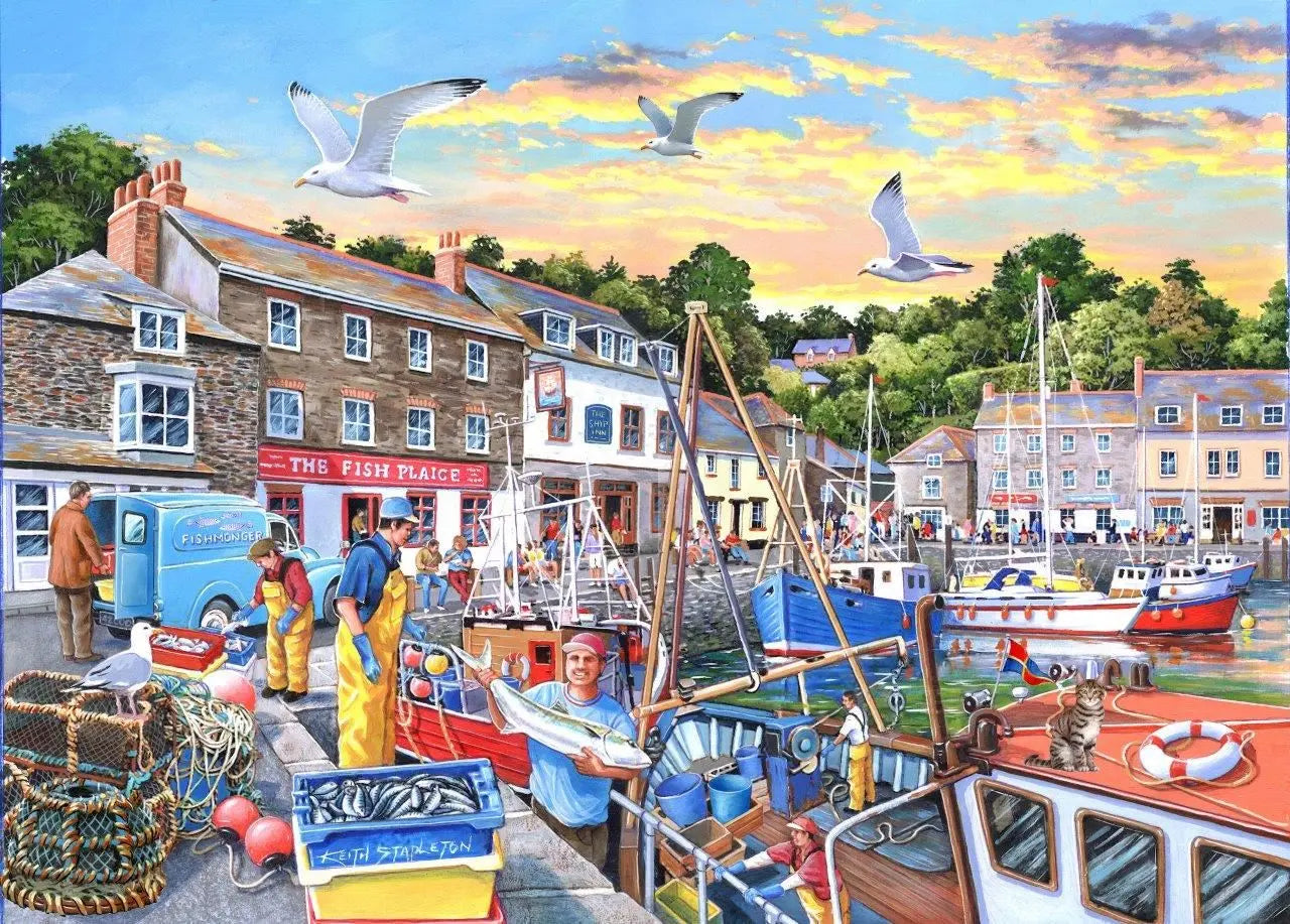 No. 26 - Catch of the Day 1000 Piece Puzzle | The Dyslexia Shop