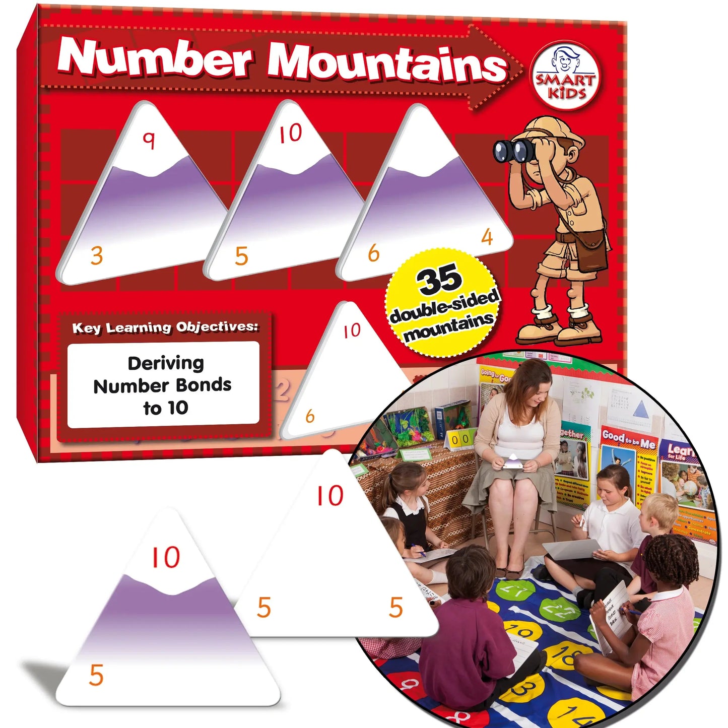 Number Mountains to 10 | The Dyslexia Shop