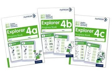 Numicon: Number, Pattern and Calculating 4 Explorer Progress Books ABC (Mixed pack) | The Dyslexi...