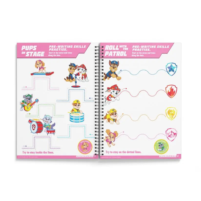 PAW PATROL My First Pre-Writing Skills Activity Book | First Writing Steps Ages 2+ | The Dyslexia...