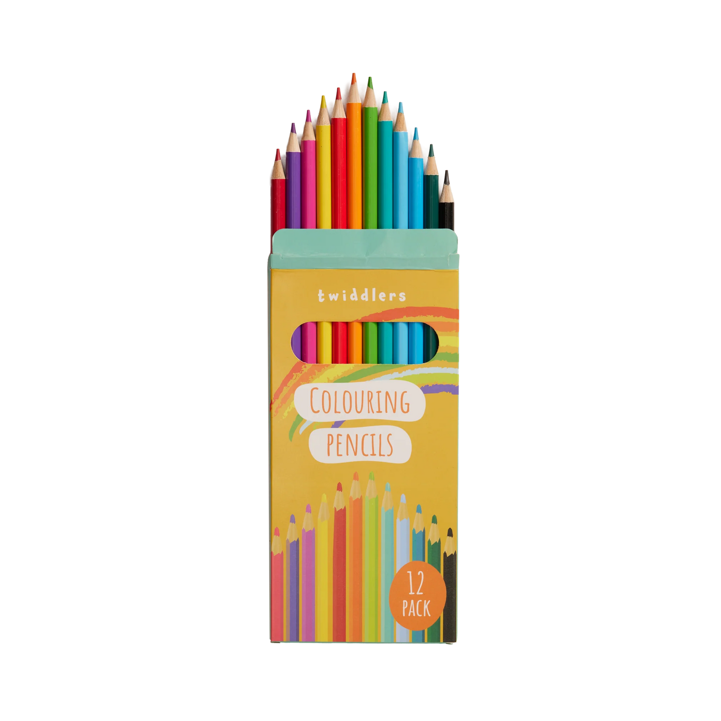 12 Colouring Pencils 17.5cm Length