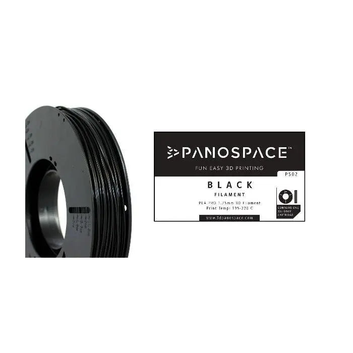 Panospace - Filament PLA 1.75mm black 300g | The Dyslexia Shop