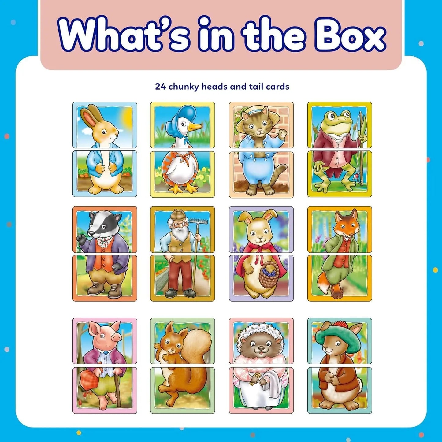 Peter Rabbit™ Heads and Tails | The Dyslexia Shop
