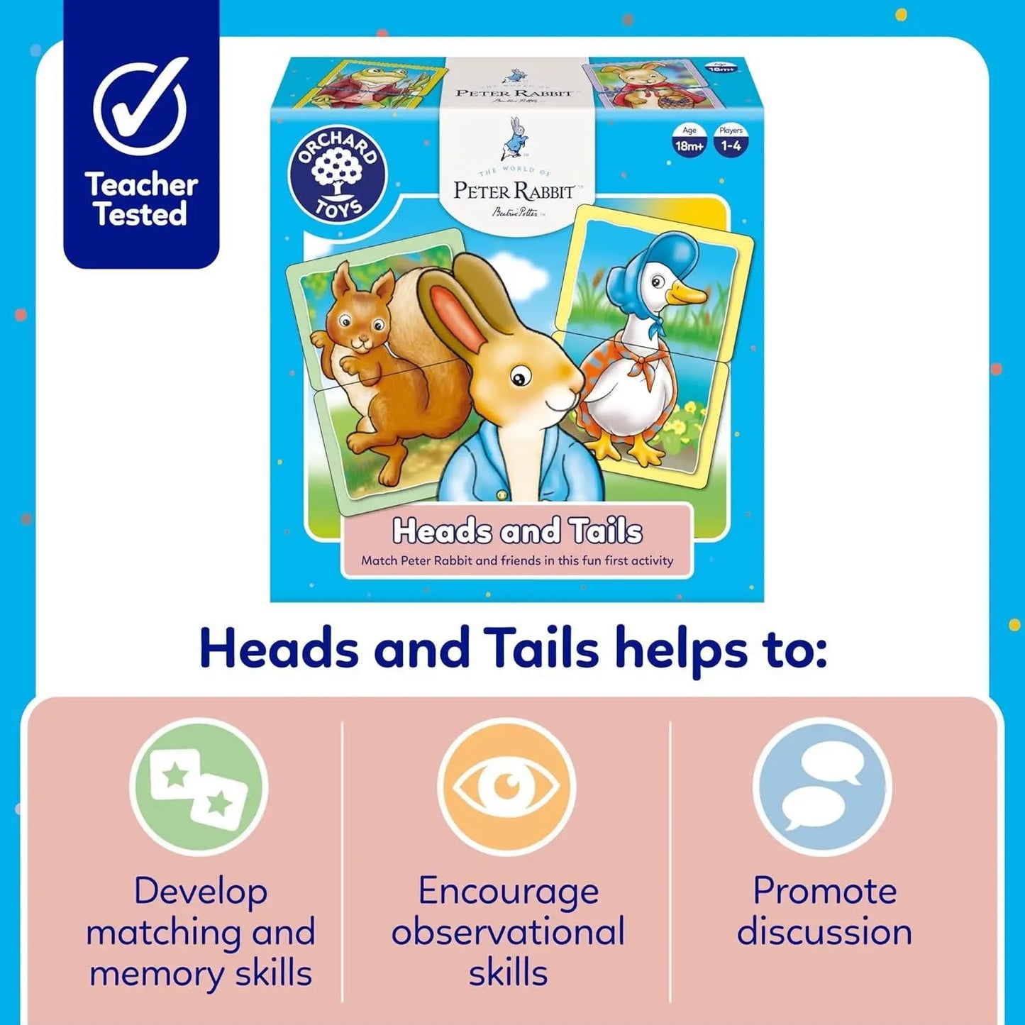 Peter Rabbit™ Heads and Tails | The Dyslexia Shop