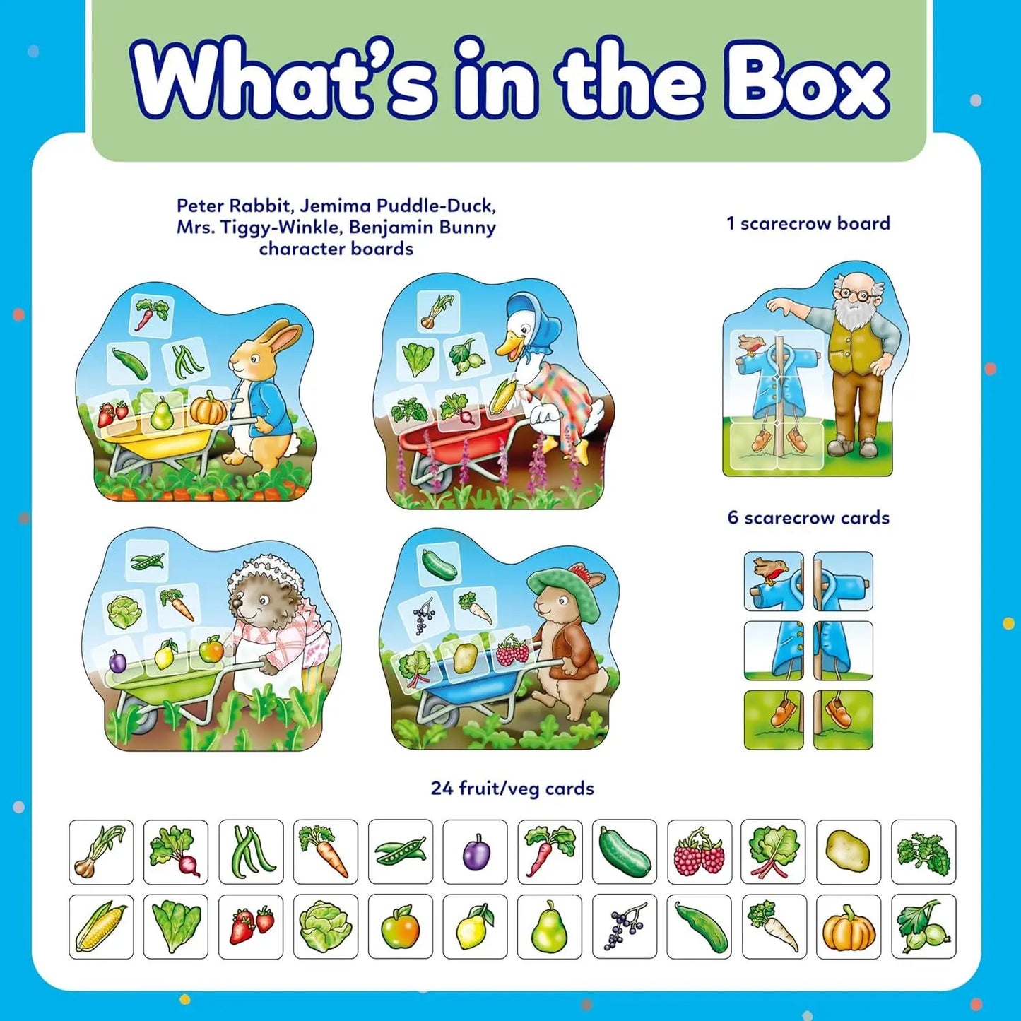 Peter Rabbit™ Veg Patch Lotto | The Dyslexia Shop