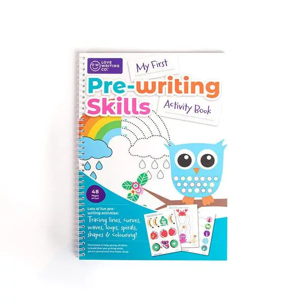 Pre-Writing Skills Activity Workbook - Early Writing For Children Age 2 Plus. | The Dyslexia Shop