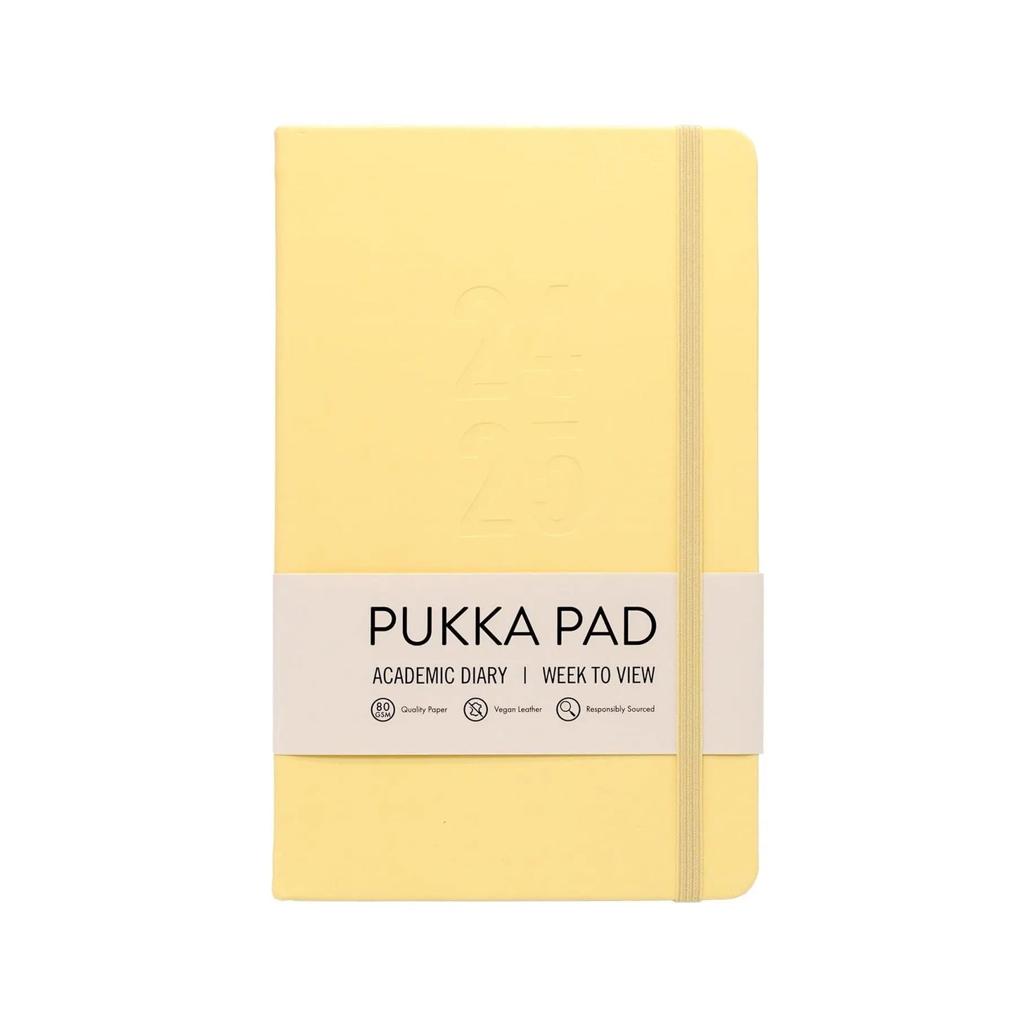 Pukka Soft Cover Academic Diary Yellow | The Dyslexia Shop