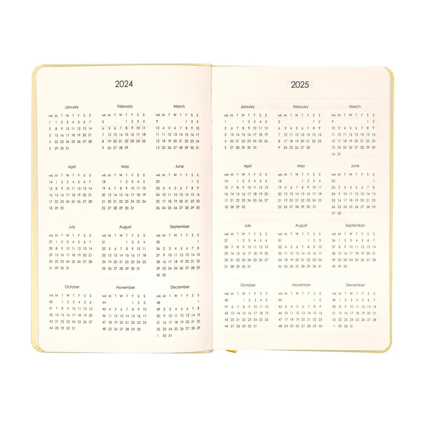 Pukka Soft Cover Academic Diary Yellow | The Dyslexia Shop