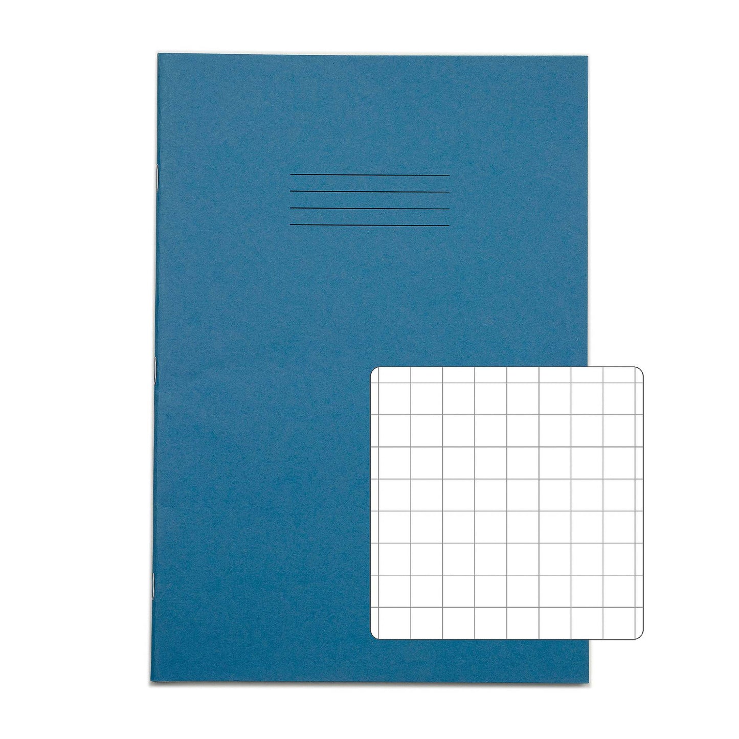 RHINO A4 Exercise Book - 10mm Squared | 64pg/10pk | The Dyslexia Shop