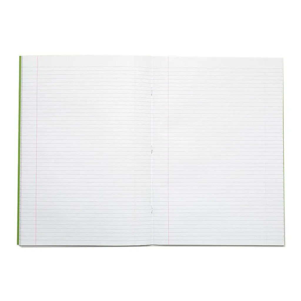 RHINO A4 Exercise Book - 6MM Lined Margin | 80pg/10pk | The Dyslexia Shop