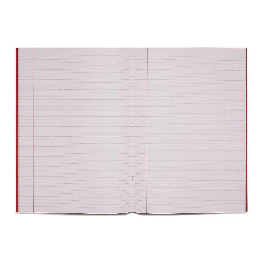 RHINO A4 Exercise Book - 6MM Lined Margin | 80pg/10pk | The Dyslexia Shop