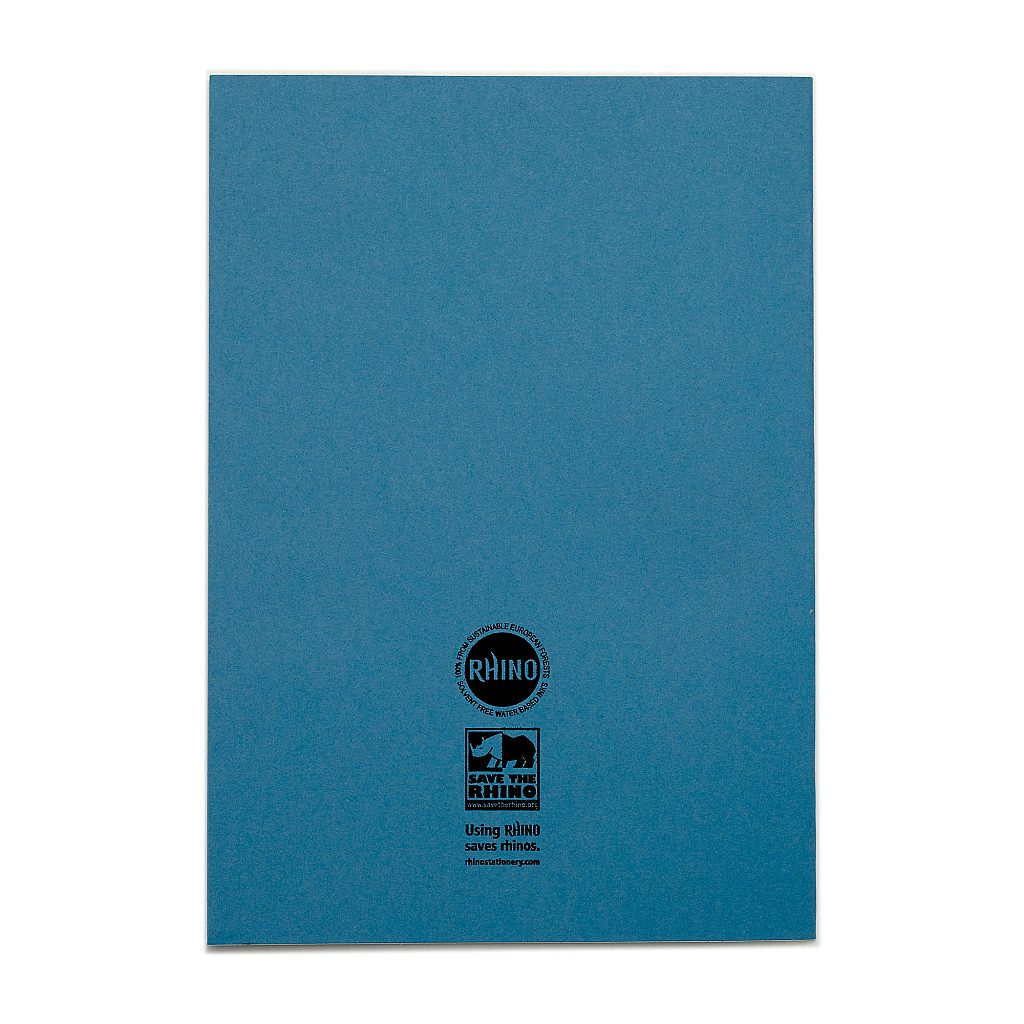 RHINO A4 Exercise Book - 6mm Lined + Margin | 64pg/10pk | The Dyslexia Shop