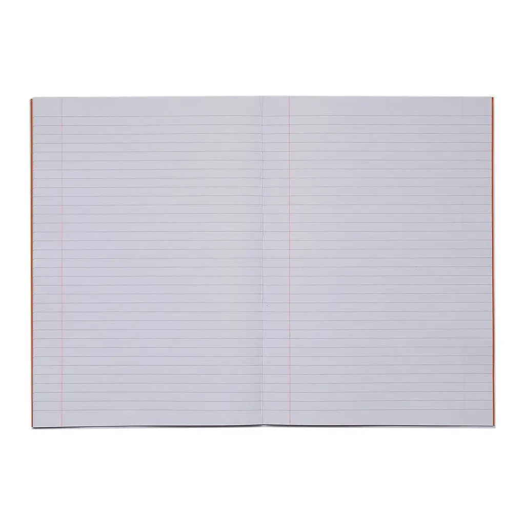 RHINO A4 Exercise Book - 8mm Lined + Margin | 80pg/10pk | The Dyslexia Shop