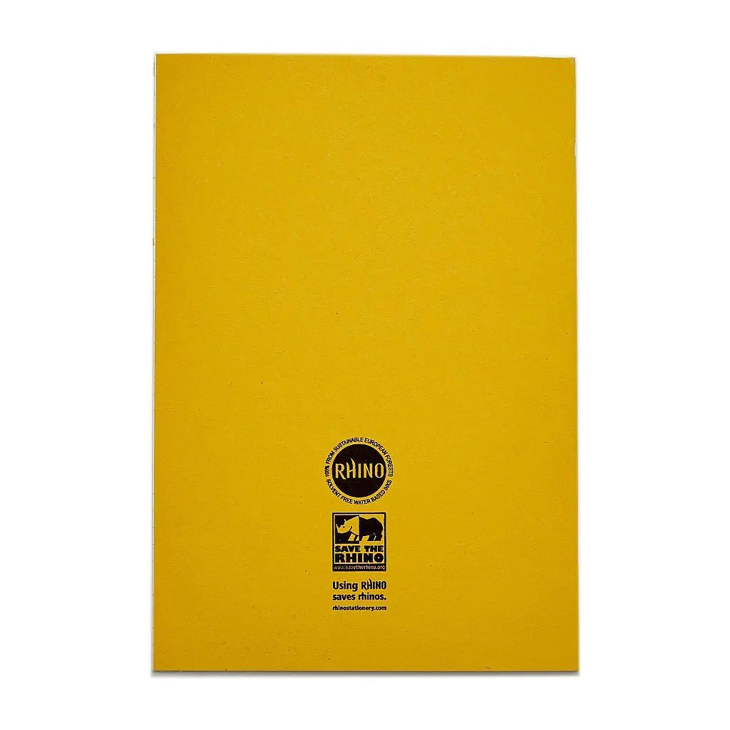 RHINO A4 Exercise Book - 8mm Lined + Margin | 80pg/10pk | The Dyslexia Shop