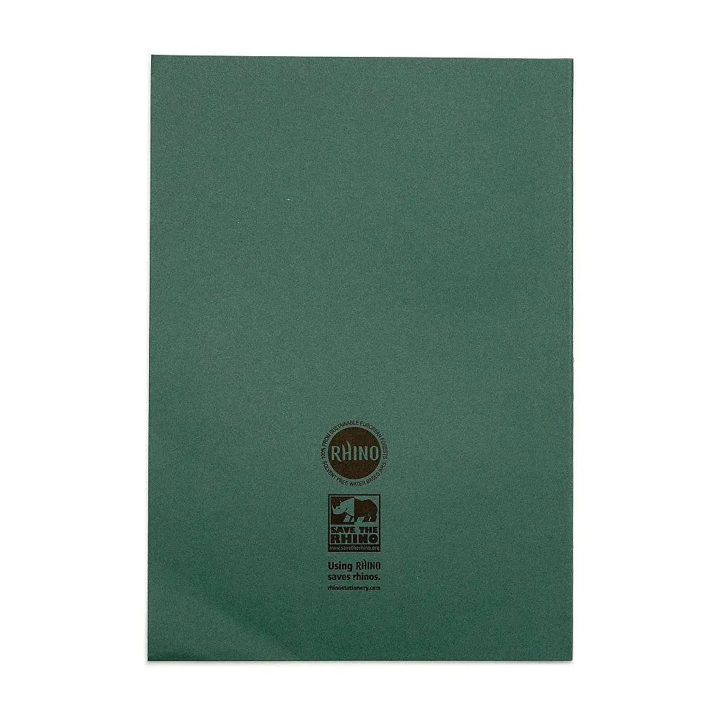 RHINO A4 Exercise Book - 8mm Lined + Margin | 80pg/10pk | The Dyslexia Shop