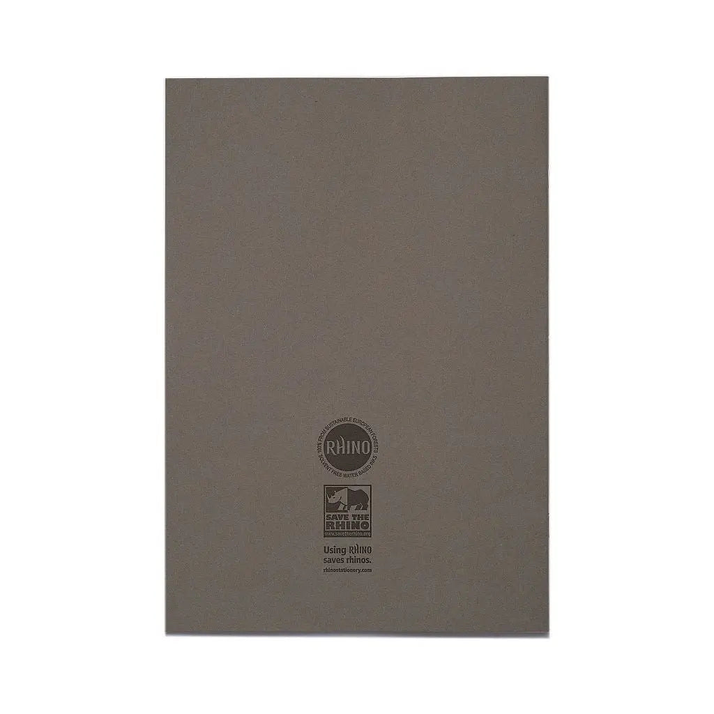RHINO A4 Exercise Book - 8mm Lined + Margin | 80pg/10pk | The Dyslexia Shop