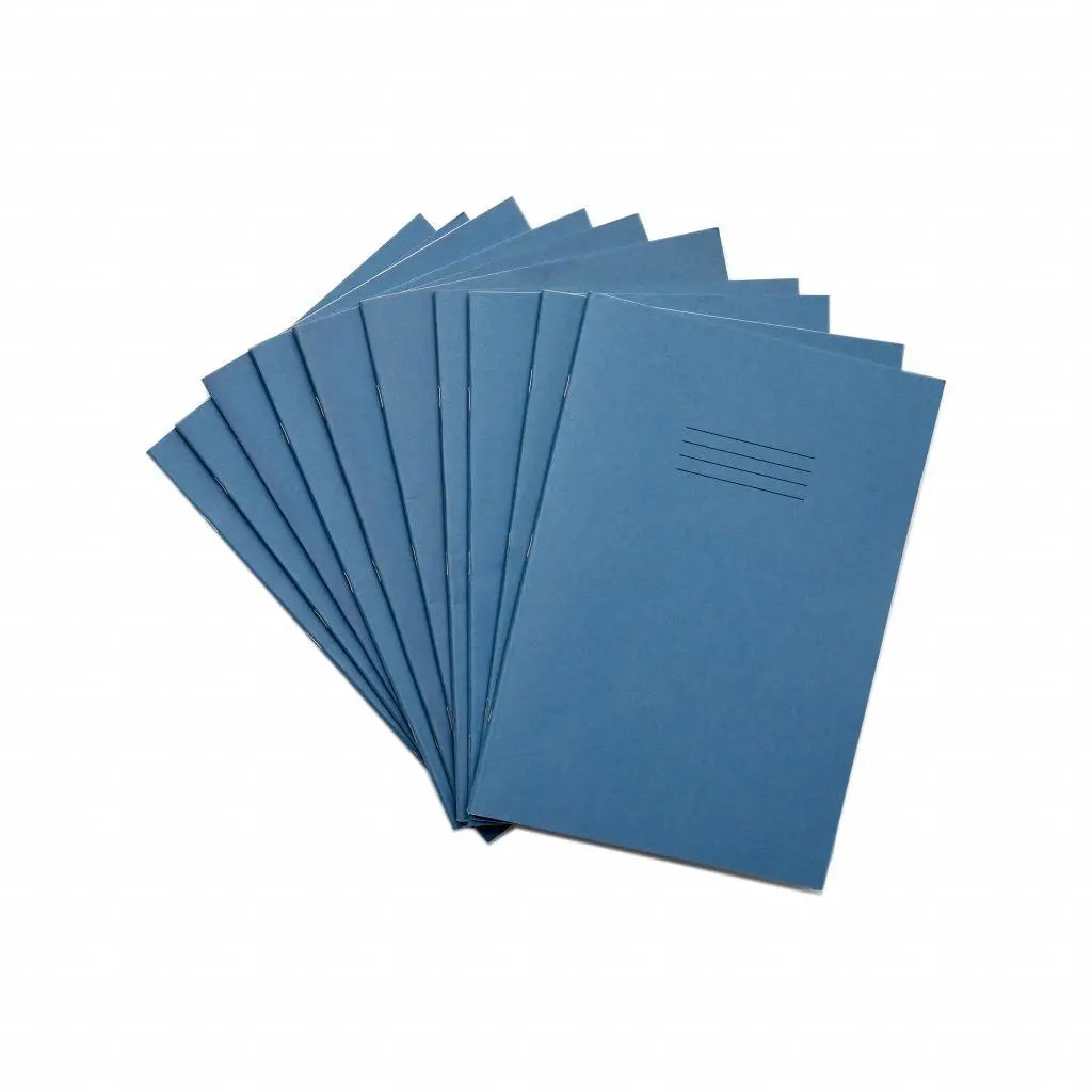 RHINO A4 Exercise Book - 8mm Lined + Margin | 80pg/10pk | The Dyslexia Shop