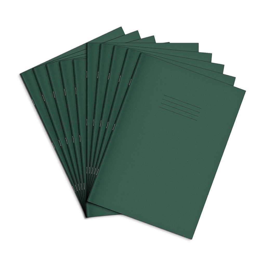 RHINO A4 Exercise Book - Split Page/20mm Lined | 32pg/10pk | The Dyslexia Shop