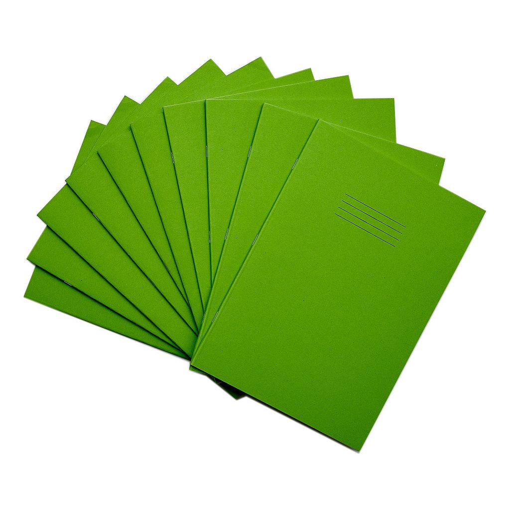 RHINO A4 Exercise Book - Split Page Blank/15mm Lined | 64pg/10pk | The Dyslexia Shop