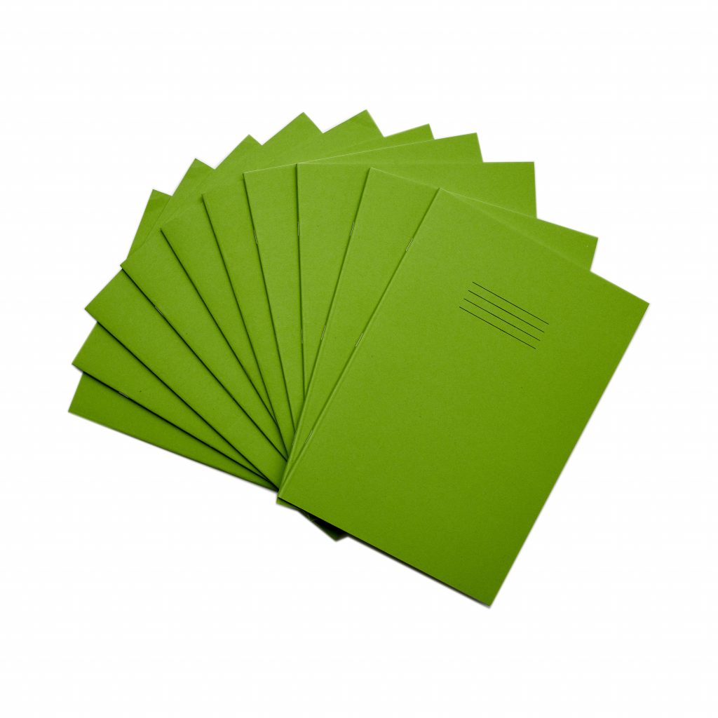 RHINO A4 Exercise Book - Split Page Blank/8mm Lined | 64pg/10pk | The Dyslexia Shop