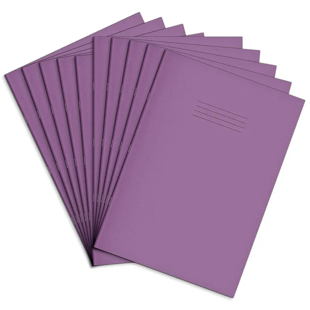 RHINO A4+ 13 x 9 Oversized Exercise Book - 8MM Lined W/ Margin |80pg/10pk | The Dyslexia Shop