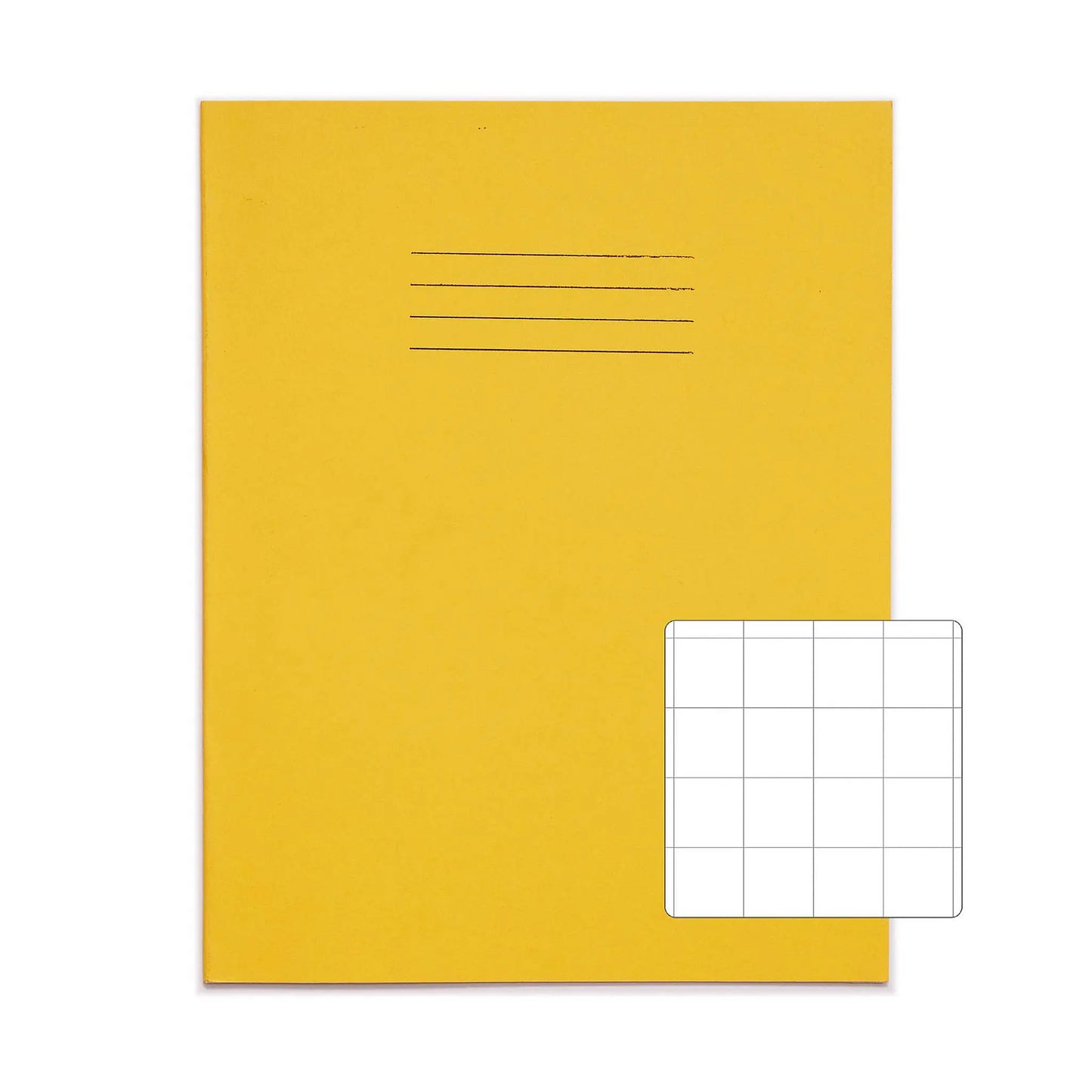 RHINO A5+ 9 x 7 Oversized Exercise Book - 20mm Squared | 32pg/10pk | The Dyslexia Shop