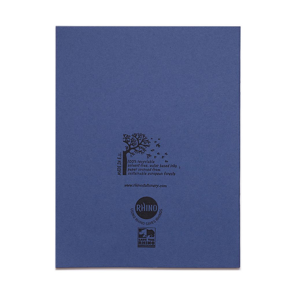 RHINO A5+ 9 x 7 Oversized Exercise Book - Blank | 80pg/10pk | The Dyslexia Shop