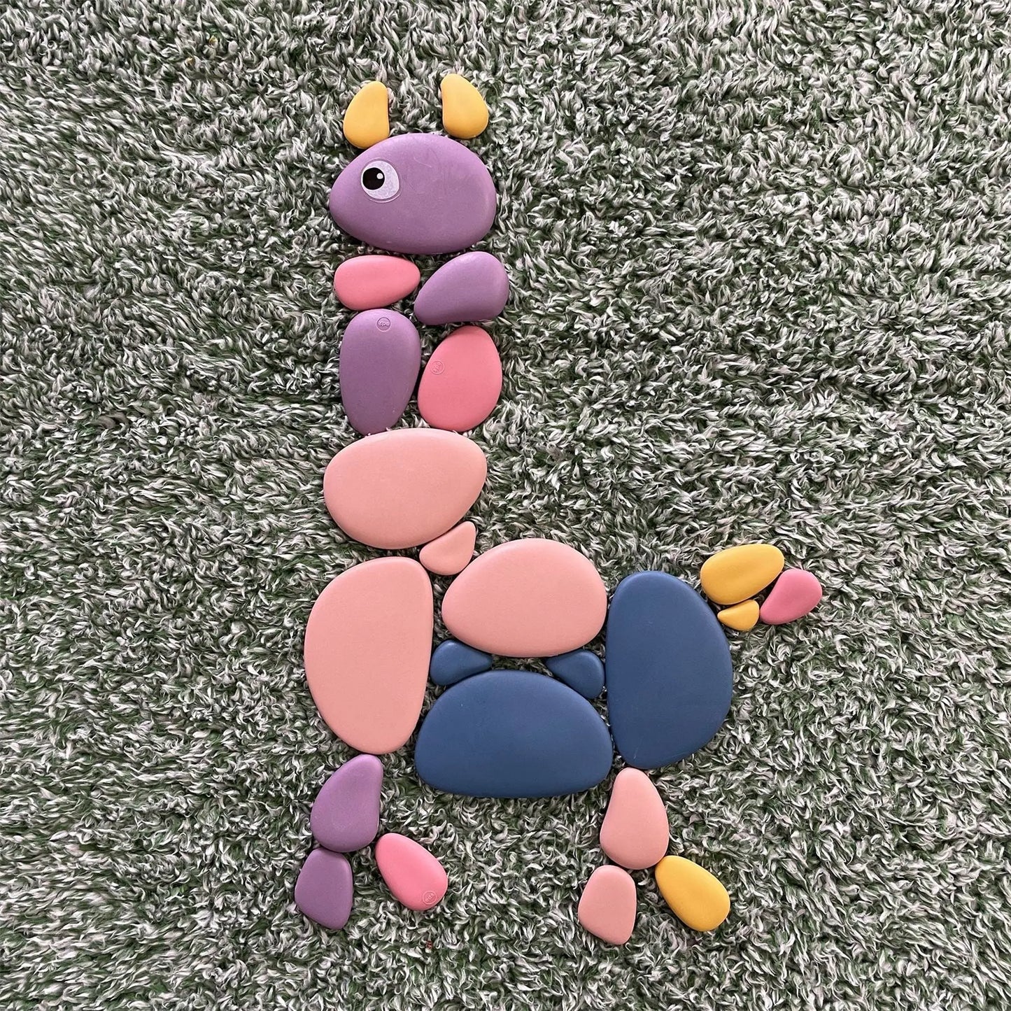 Rainbow Pebbles Family-Art Colors | The Dyslexia Shop
