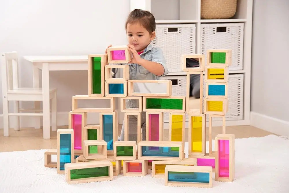 Rainbow bricks set | The Dyslexia Shop