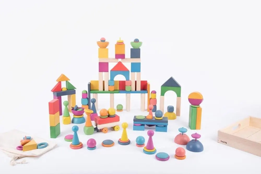 Rainbow wooden super set | The Dyslexia Shop