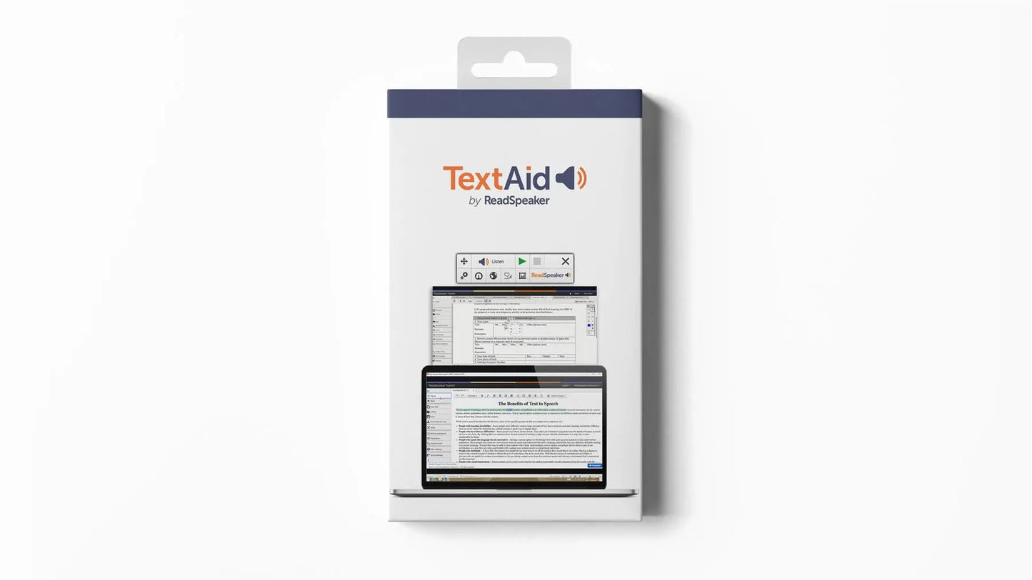 ReadSpeaker TextAid School Edition: Empowering Students with Dyslexia through Advanced Text-to-Sp...