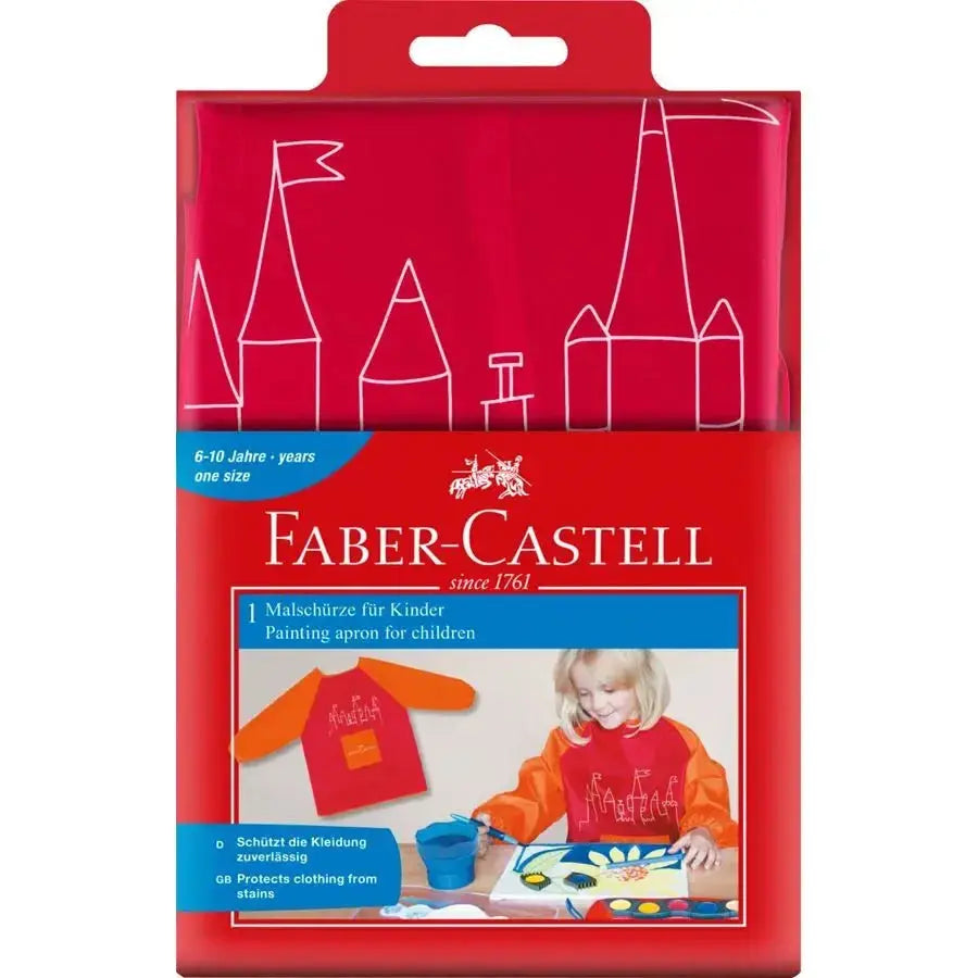 Red Children's Apron | The Dyslexia Shop