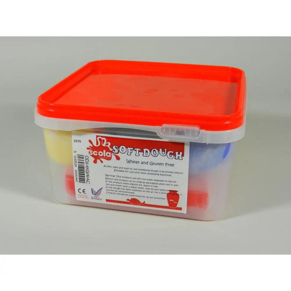 Scola Soft Dough 8x300g (Broken Box) | The Dyslexia Shop