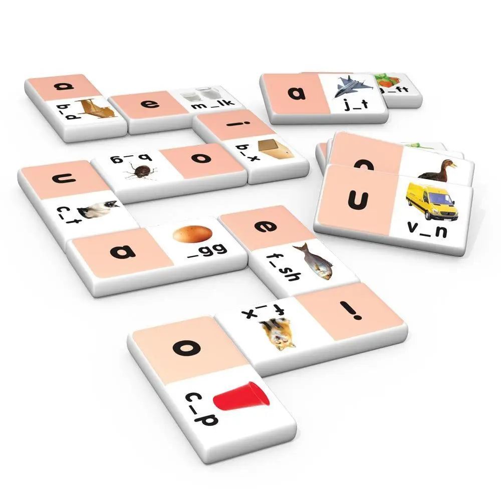Short Vowels Dominoes | The Dyslexia Shop