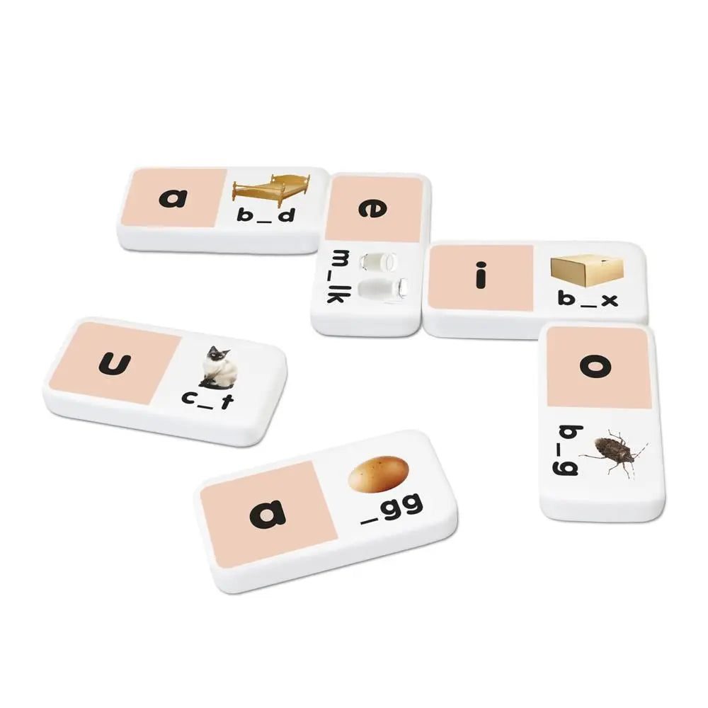 Short Vowels Dominoes | The Dyslexia Shop
