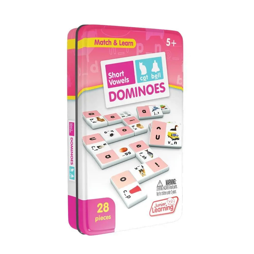 Short Vowels Dominoes | The Dyslexia Shop