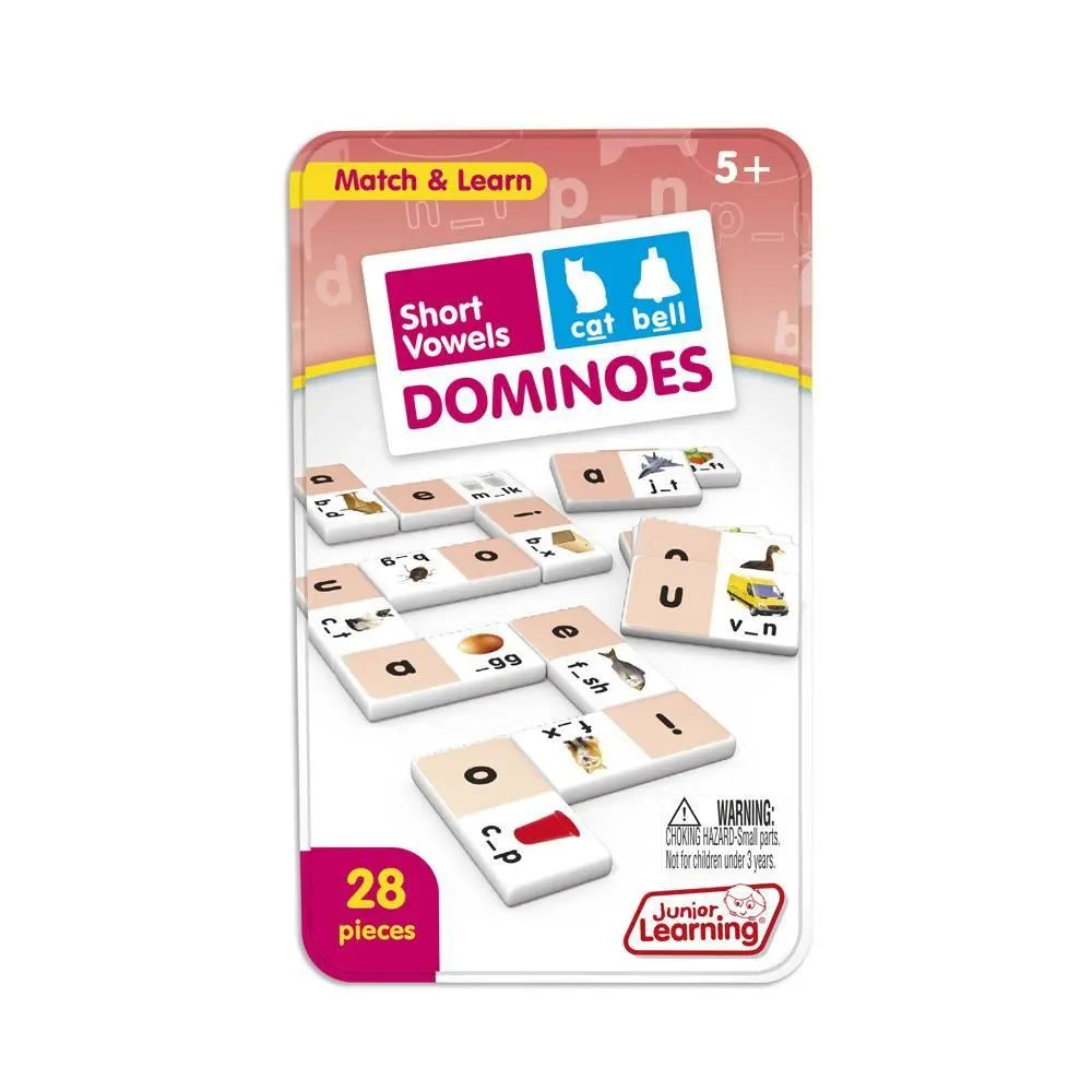 Short Vowels Dominoes | The Dyslexia Shop