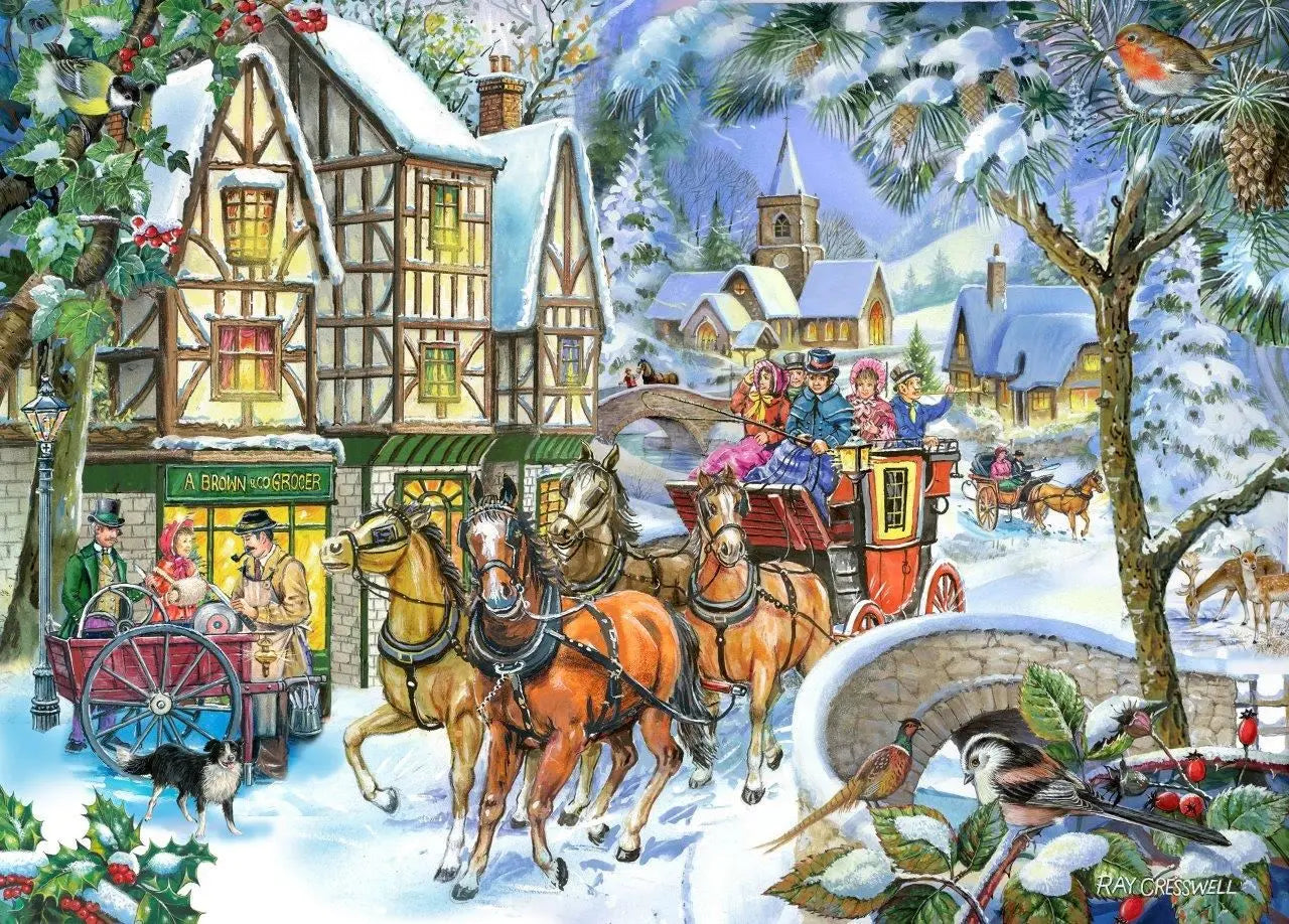 Snow Coach BIG 500 Puzzle | The Dyslexia Shop