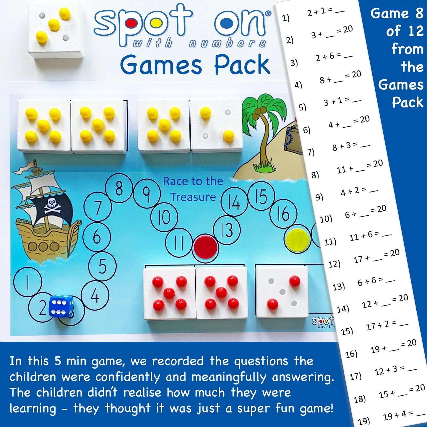 Spot on with Numbers – Games | The Dyslexia Shop