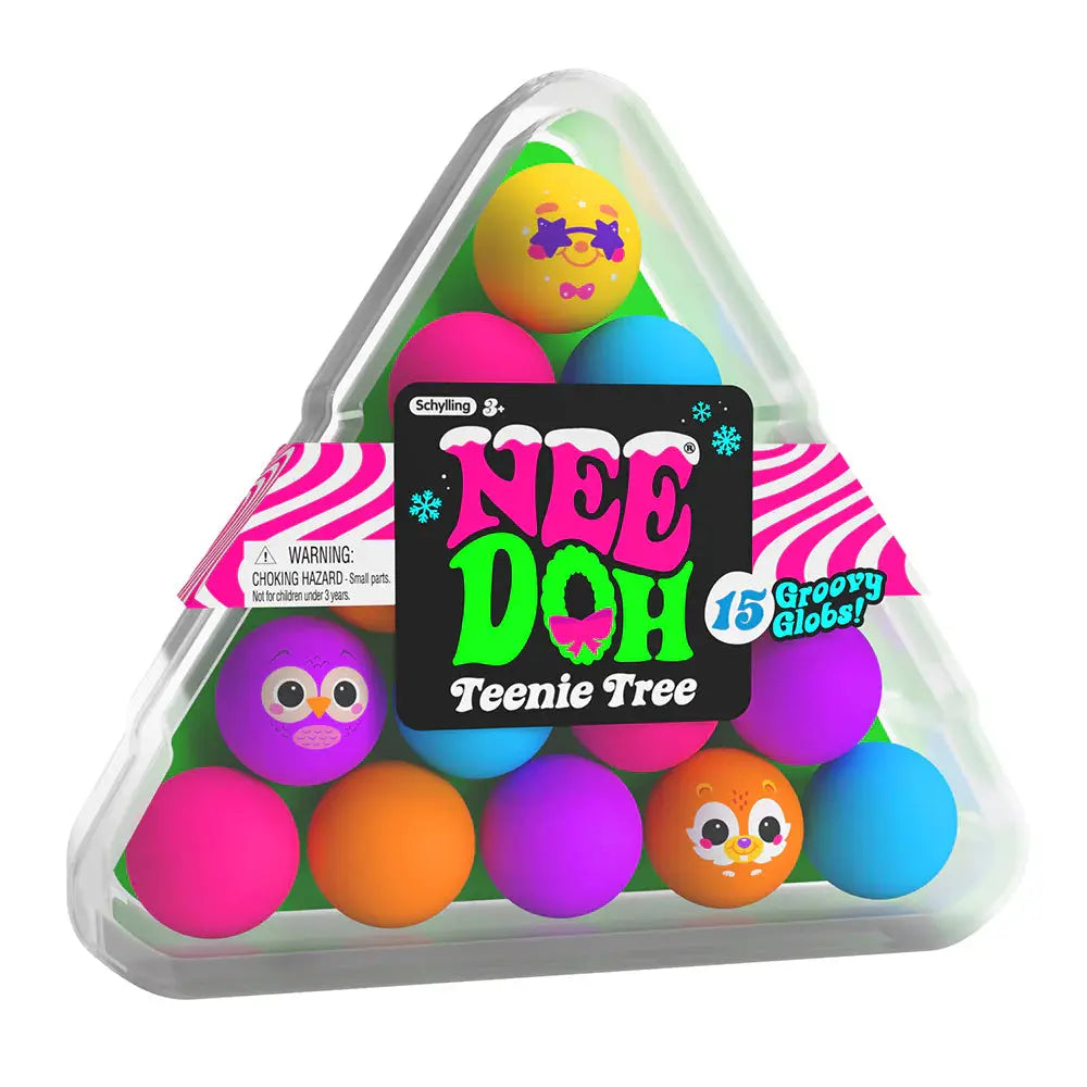 Squishmas Teenie Tree - 15 Pack Nee-Doh | The Dyslexia Shop