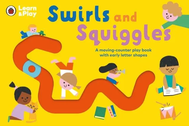 Swirls and Squiggles : A moving-counter play book with early letter shapes | The Dyslexia Shop
